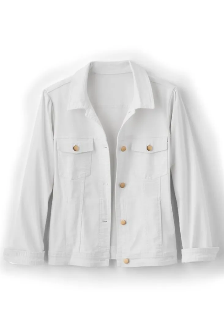 Best Soft Surroundings Diana Shapely Denim Jacket