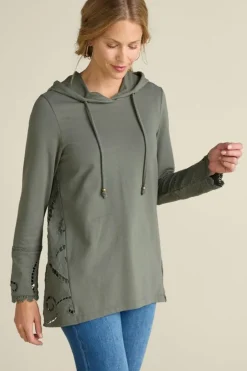 Discount Soft Surroundings Dionne Top Olive