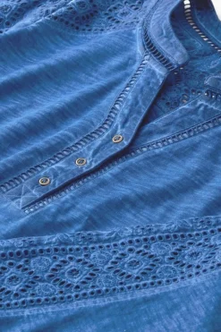 New Soft Surroundings Draco Tunic CoastalBlue