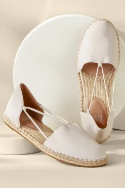 Clearance Soft Surroundings Eileen Fisher Lee Stretch Espadrille Bone