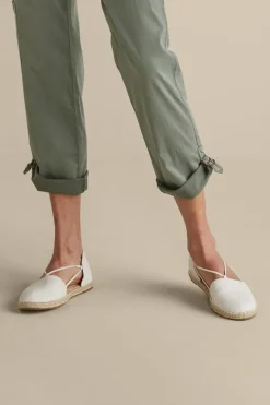 Clearance Soft Surroundings Eileen Fisher Lee Stretch Espadrille Bone