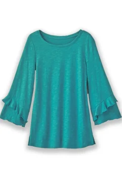 Outlet Soft Surroundings Erin Linen Blend Tunic