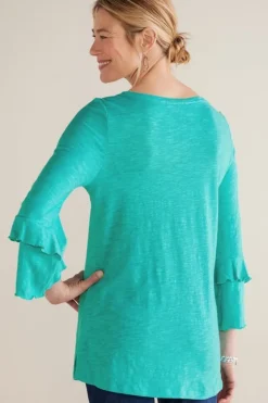Outlet Soft Surroundings Erin Linen Blend Tunic