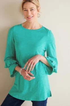 Outlet Soft Surroundings Erin Linen Blend Tunic