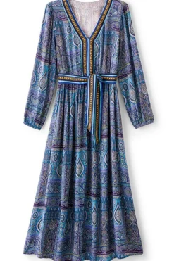 Best Soft Surroundings Eugenie Maxi Dress AzoresScarf