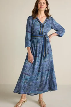 Best Soft Surroundings Eugenie Maxi Dress AzoresScarf