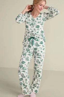 Outlet Soft Surroundings Festive Finley Sleep Set