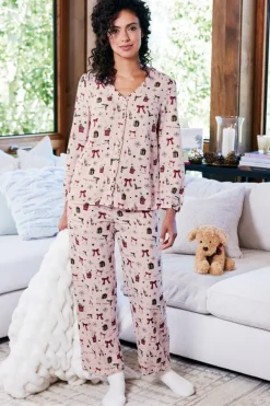 Outlet Soft Surroundings Festive Finley Sleep Set