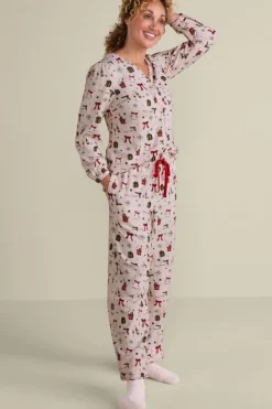 Outlet Soft Surroundings Festive Finley Sleep Set