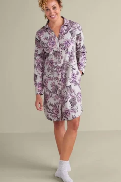 New Soft Surroundings Festive Finley Sleep Shirt