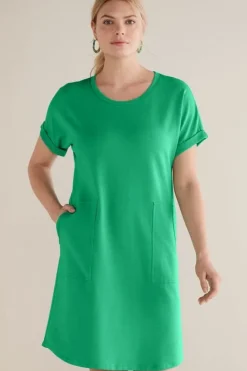 Clearance Soft Surroundings Fina French Terry Short Dress