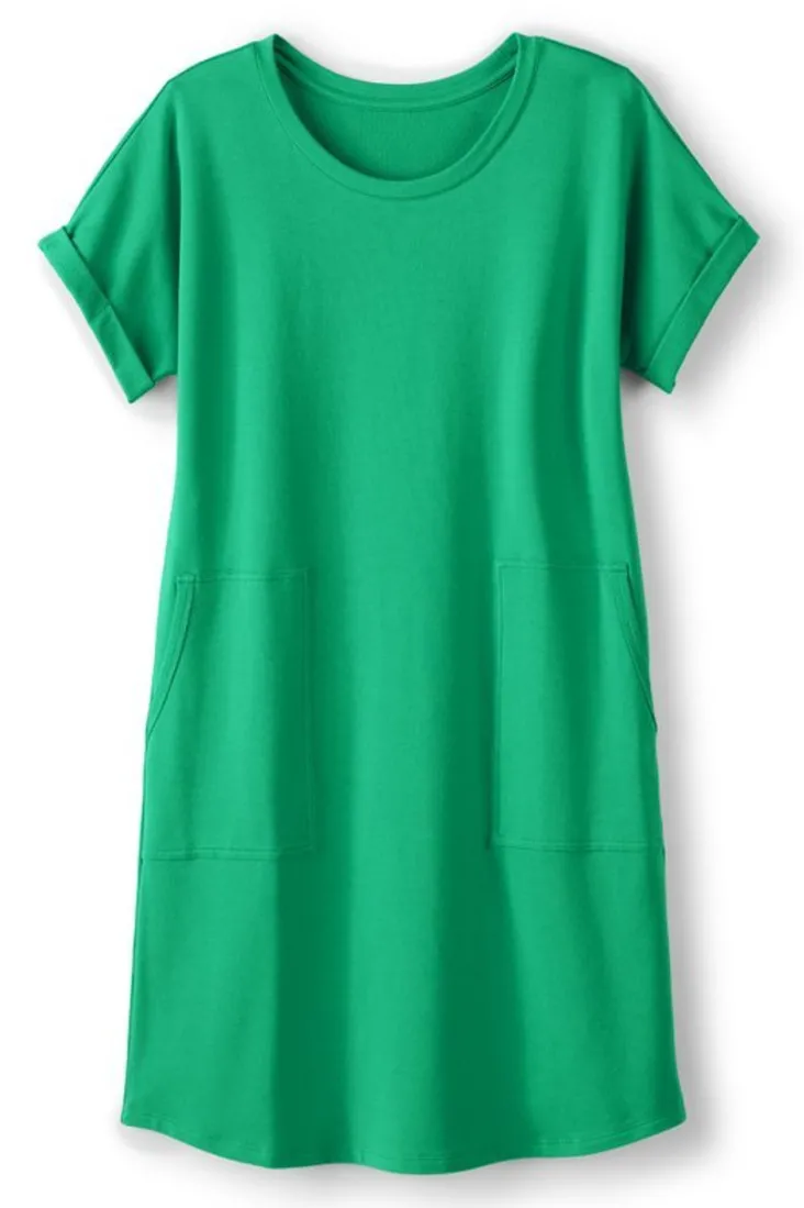 Clearance Soft Surroundings Fina French Terry Short Dress
