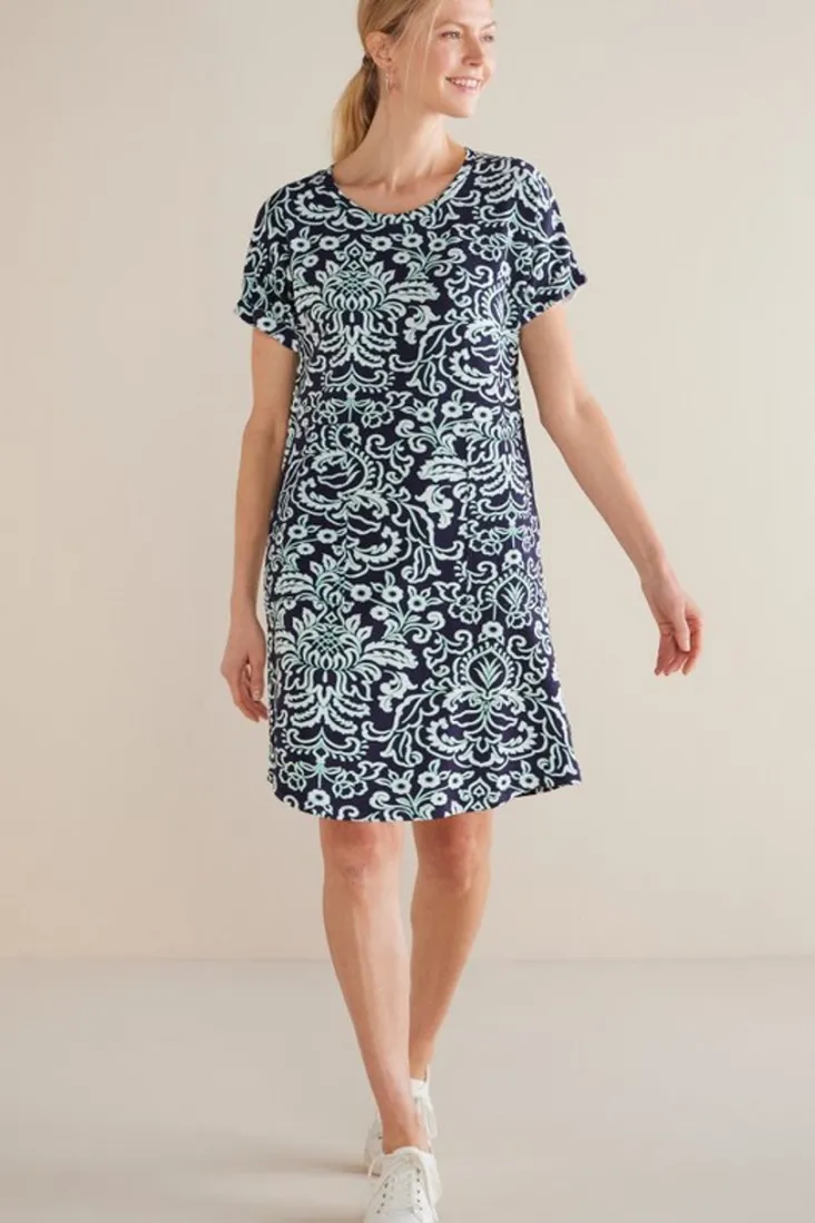 Clearance Soft Surroundings Fina French Terry Short Dress