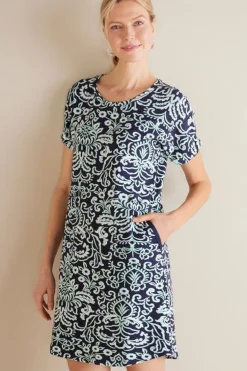 Clearance Soft Surroundings Fina French Terry Short Dress