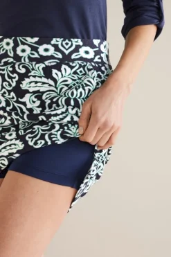Discount Soft Surroundings Fina French Terry Skort JaipurScarf