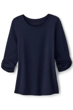 Hot Soft Surroundings Fina French Terry Tee