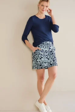 Hot Soft Surroundings Fina French Terry Tee
