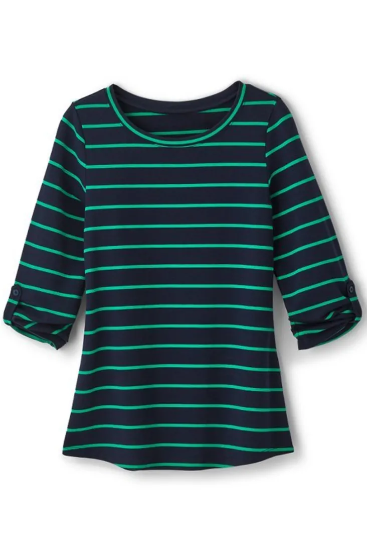 Hot Soft Surroundings Fina French Terry Tee