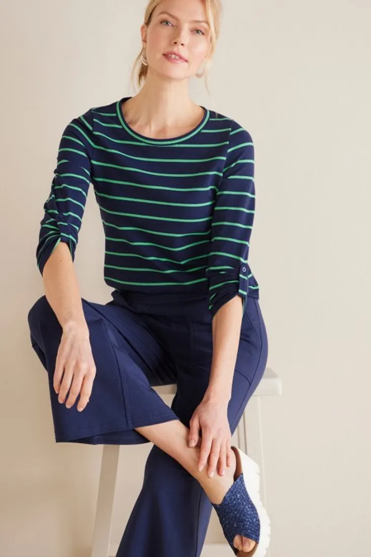 Hot Soft Surroundings Fina French Terry Tee