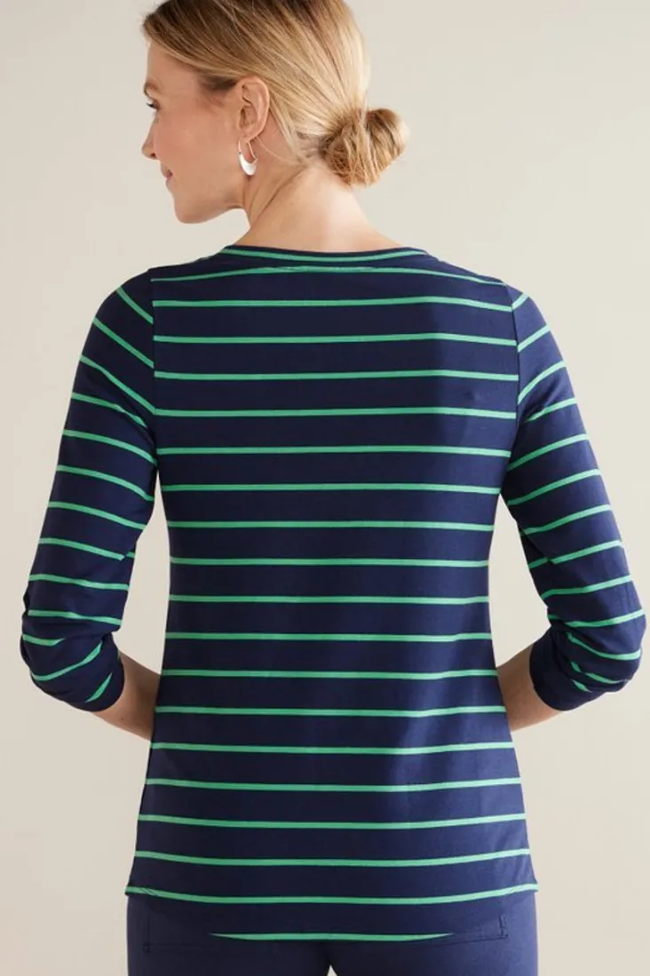 Hot Soft Surroundings Fina French Terry Tee