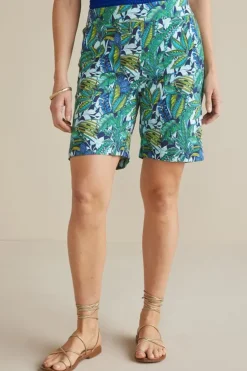 Best Soft Surroundings Flavia Linen Blend Shorts