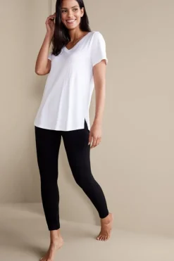 Hot Soft Surroundings Fleece Lined Leggings