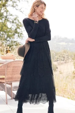 Outlet Soft Surroundings Frederica Dress Black