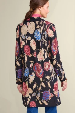 Clearance Soft Surroundings Glasgow Sweater Coat Black