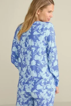 Online Soft Surroundings Harmonia Bamboo Sleep Top SketchGardenPersianJew