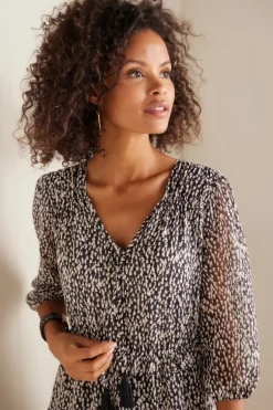 Soft Surroundings Hazel Dress Black