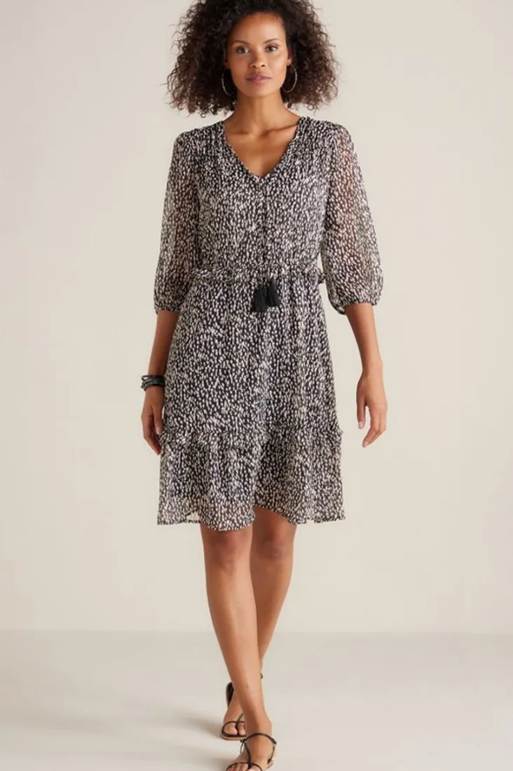 Soft Surroundings Hazel Dress Black