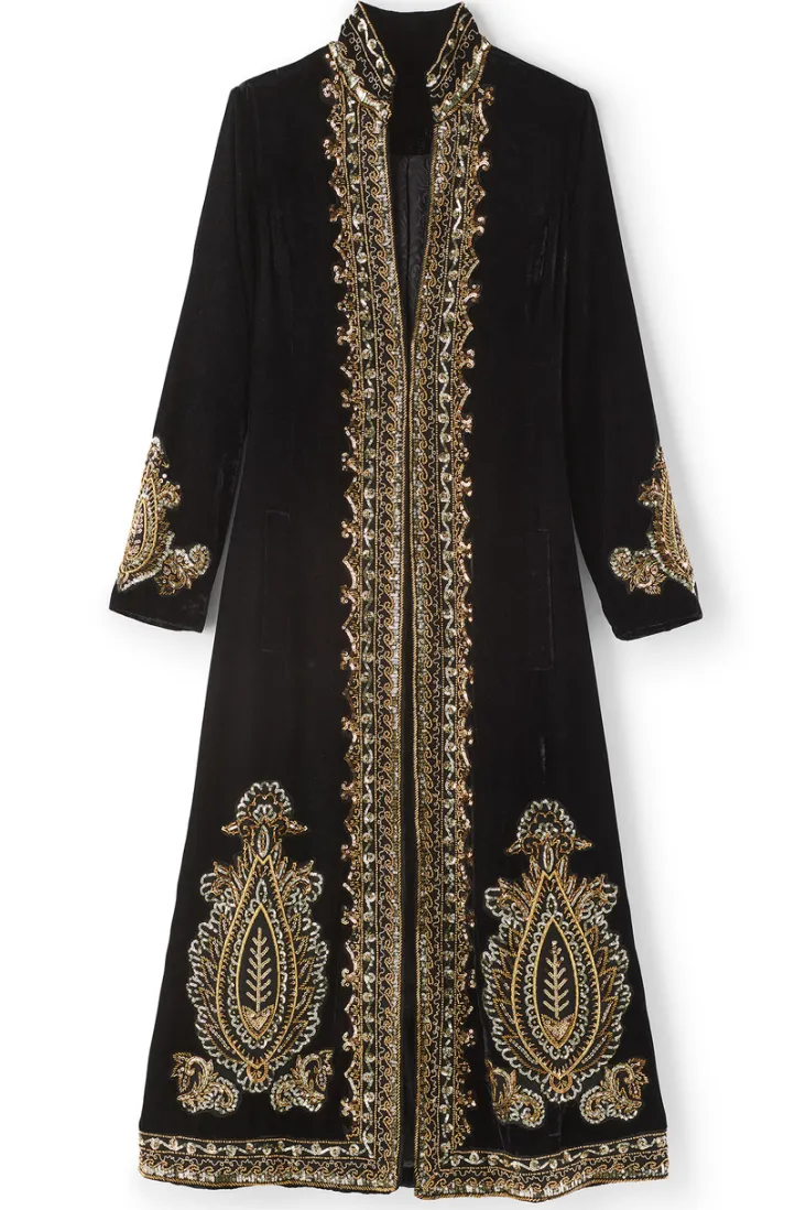 Soft Surroundings Heritage Duster Black