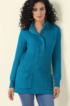 Soft Surroundings Highland Tunic Sweater