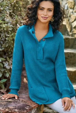 Soft Surroundings Highland Tunic Sweater