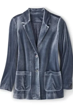Outlet Soft Surroundings Holly Velvet Blazer