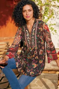 Discount Soft Surroundings Icon Asteria Tunic And Tank VarennaPlum