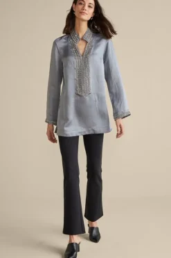 Hot Soft Surroundings Icon Colette Tunic MoroccanEmbellishment