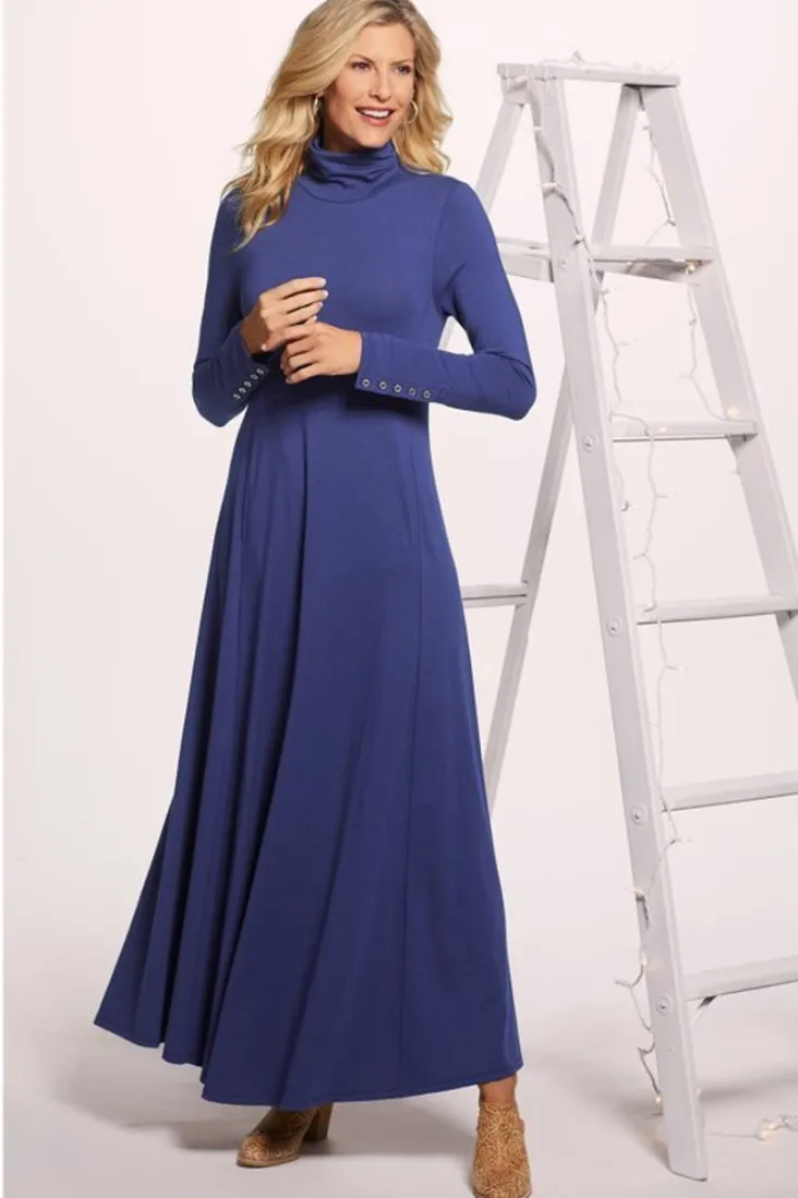 Discount Soft Surroundings Jackie Knit Maxi Dress