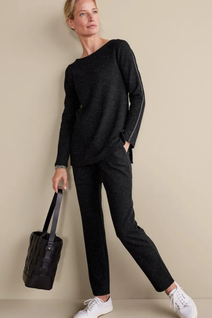 Soft Surroundings Janae Top Black