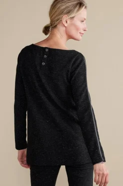 Soft Surroundings Janae Top Black
