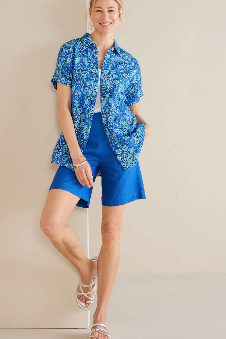 Discount Soft Surroundings Je Veux Gauze Top