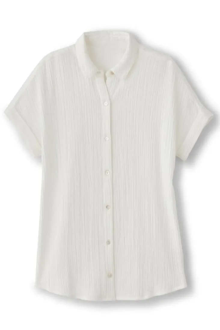 Discount Soft Surroundings Je Veux Gauze Top