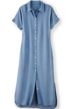 Soft Surroundings Je Veux Midi Shirtdress