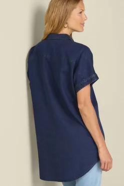 Outlet Soft Surroundings Je Veux Tencel™ Shirt