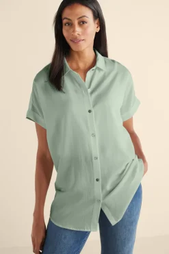 Outlet Soft Surroundings Je Veux Tencel™ Shirt
