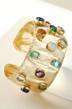 Best Soft Surroundings Jemma Crystal Cuff Gold