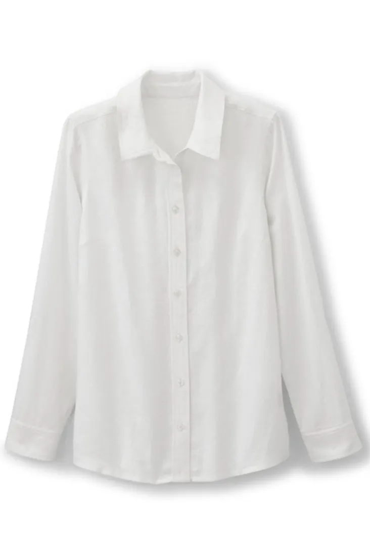 Online Soft Surroundings Jordan Linen Blend Shirt