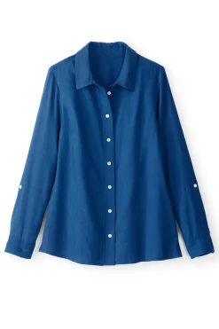 Online Soft Surroundings Jordan Linen Blend Shirt