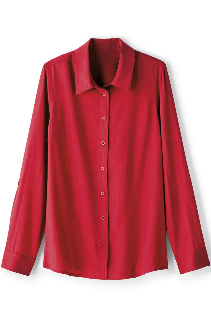 Online Soft Surroundings Jordan Linen Blend Shirt