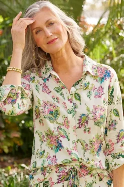 Online Soft Surroundings Jordan Linen Blend Shirt